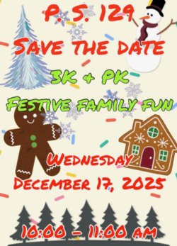 3K & Pre-K festive family fun classroom visit